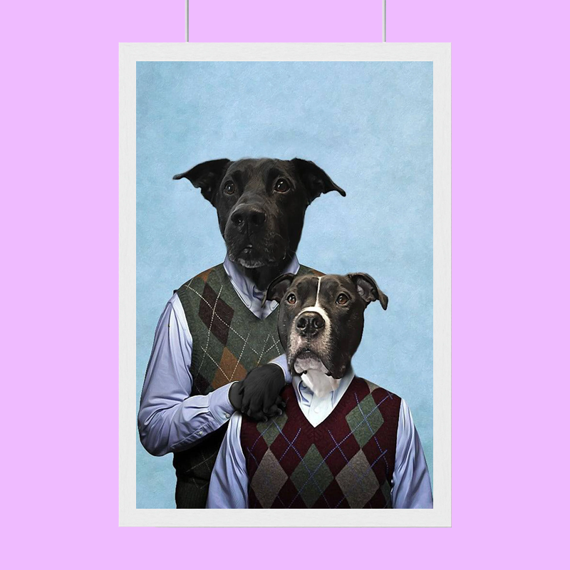 Step Brothers - Custom Pet Portrait